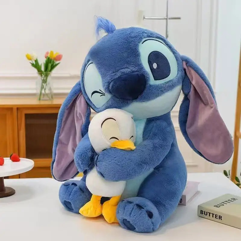 30cm Stitch Plush Toy - Cute Lilo & Stitch Doll,Kawaii Donald Duck Stuffed Animal,Soft Birthday Gift for Kids Children